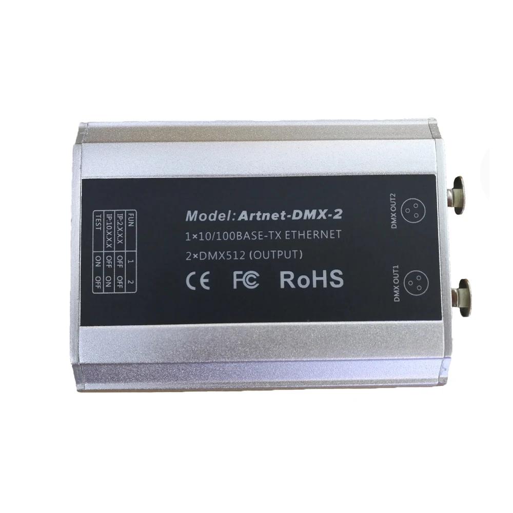 Новый ArtNet конвертер DMX 1024 каналов вывода Artnet в DMX512 преобразователь сигнала DC12V