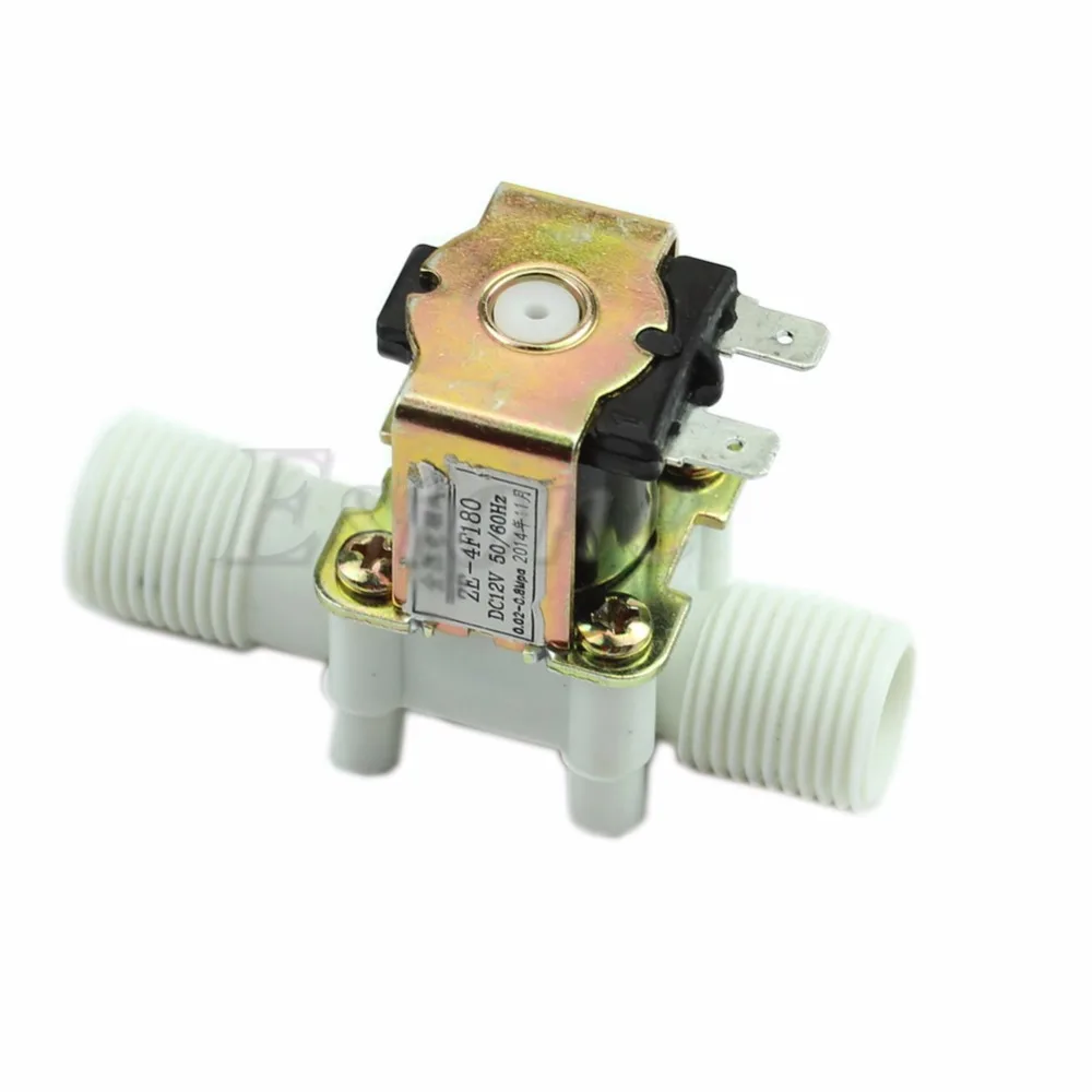 Новый Электрический Соленоидный клапан Магнитный DC 12V N/C переключатель потока