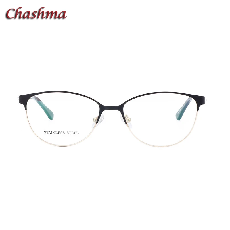 Женские овальные очки Chashma оправа из сплава оптическая для глаз|Женские кадры| |