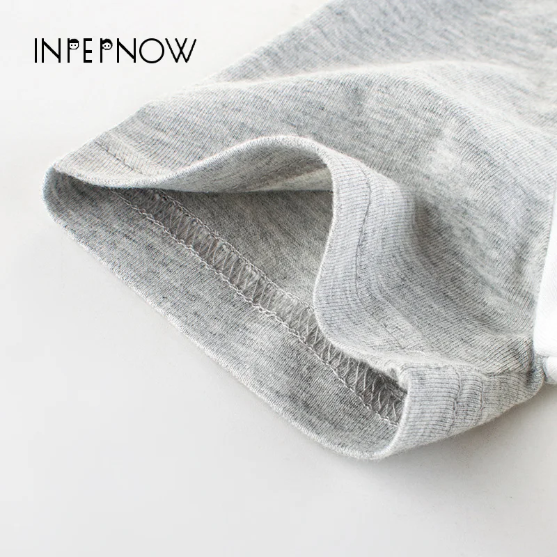 INPEPNOW/Детская футболка с принтом животных и для мальчиков Детская рисунком