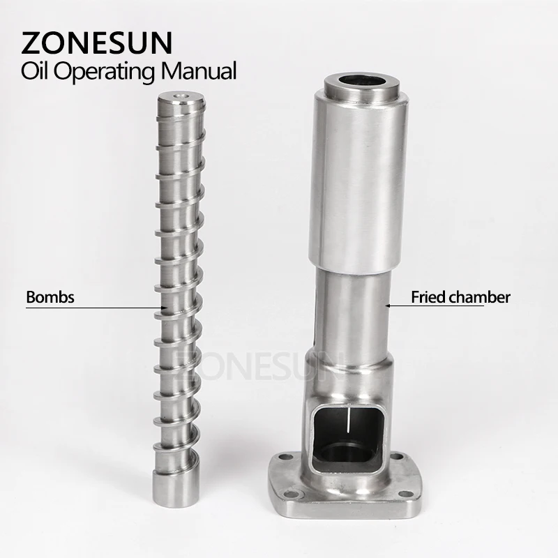 ZONESUN 1500 Вт автоматическая машина для извлечения мазута из нержавеющей стали