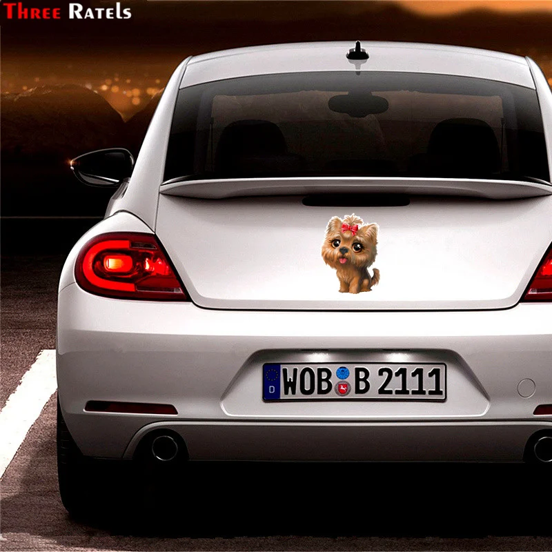 Три Ratels TRL542 #12x16 1 см мультфильм Йоркширский терьер Прокат забавные наклейки и
