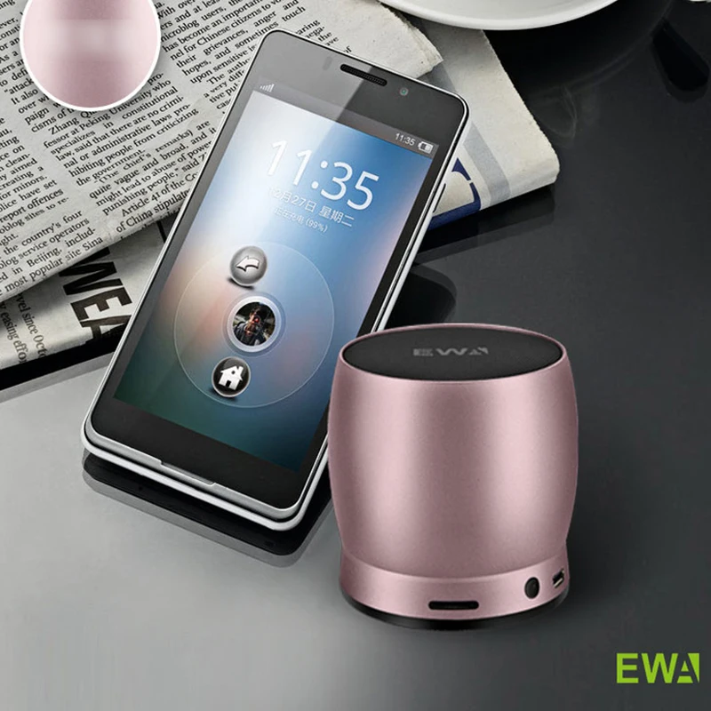 EWa A150 портативный динамик для телефона/планшета/ПК мини беспроводной Bluetooth динамик металлический USB вход MP3 плеер спортивный динамик s