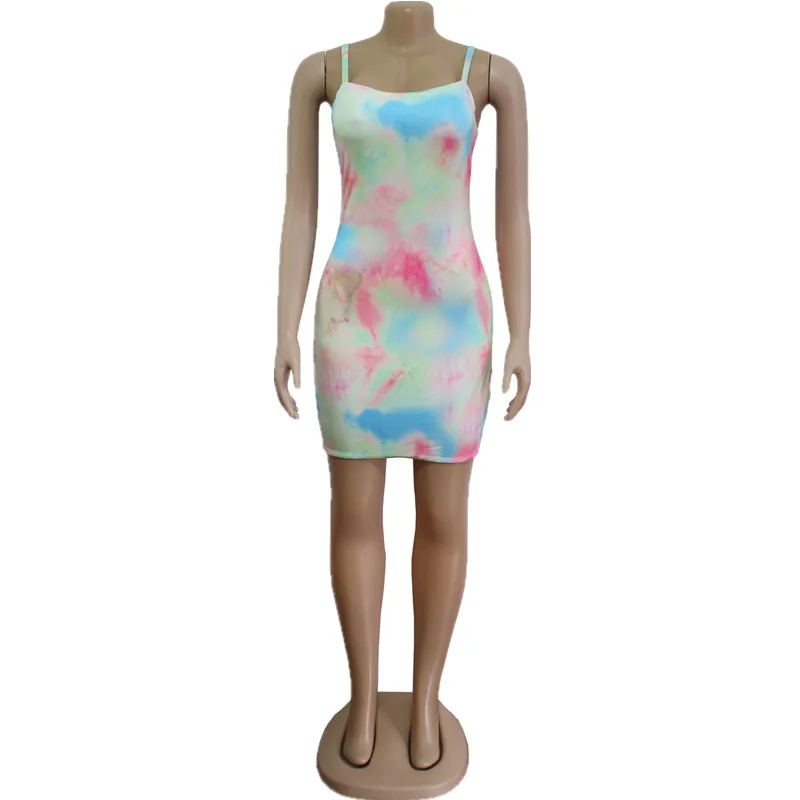 Модное женское платье с цветным принтом подкладкой из микро волокна мини на