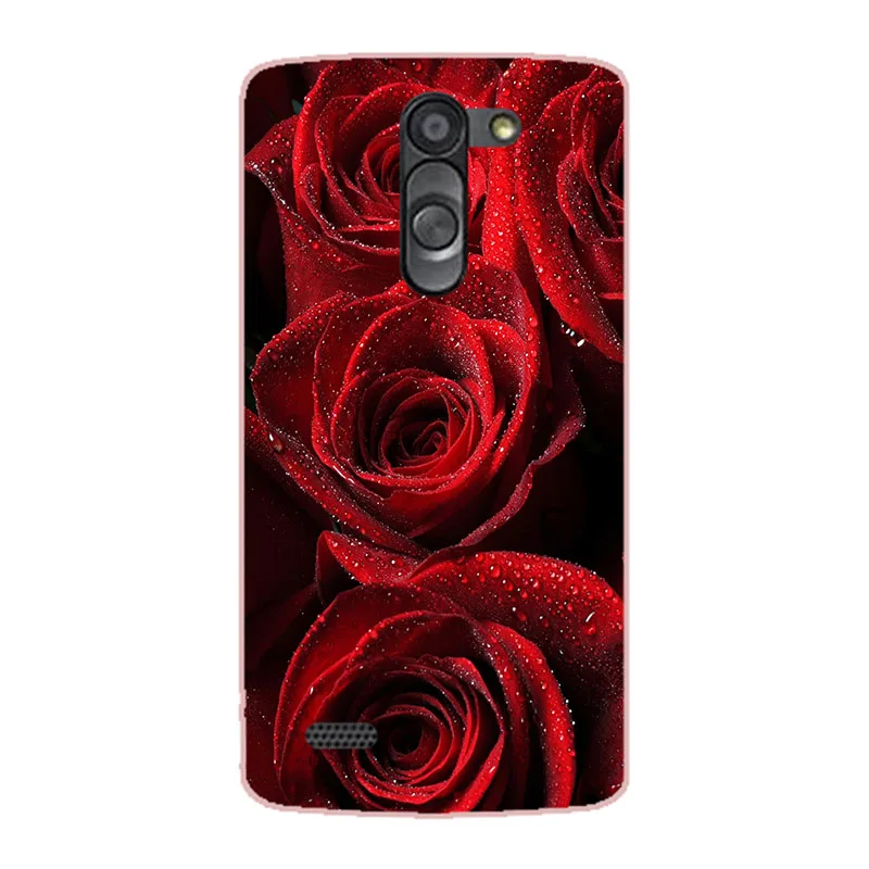 Мягкий силиконовый чехол из ТПУ для LG L Bello D331 D335 L Prime D337, задняя крышка, красивый мультяшный чехол для телефона с принтом, чехол для телефона