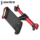 Автомобильный держатель для планшета POWSTRO, регулируемая подставка для телефона 4-11 дюймов, Универсальное крепление для iPad iPhone xiaomi samsung