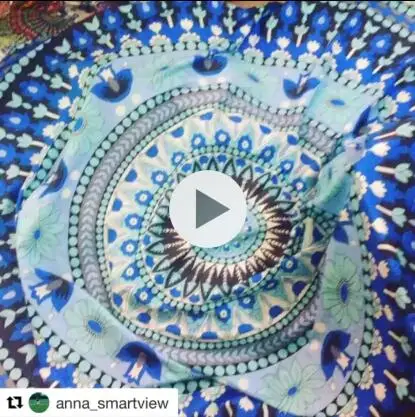 Smartlife круглый МАНДАЛА ГОБЕЛЕН гобелены индийские пляжные полотенца блок