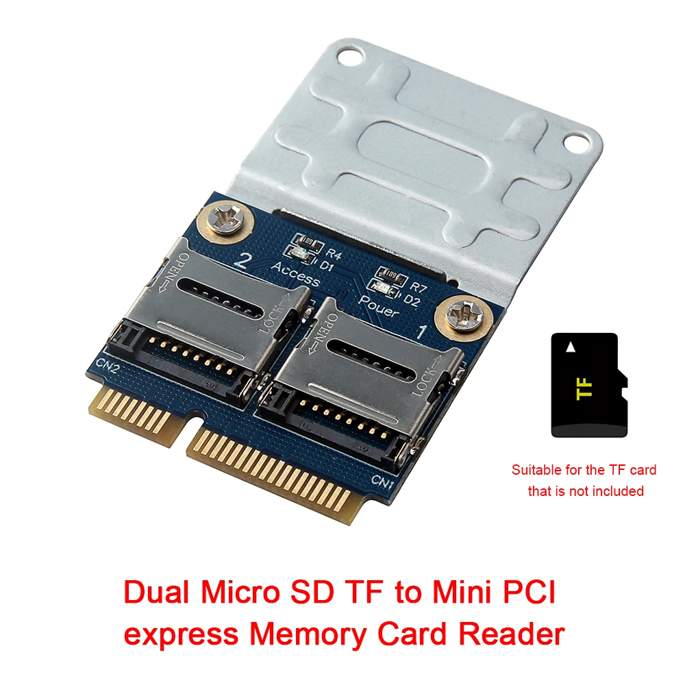 Устройство для чтения карт памяти Micro SD TF на Mini PCI|Компьютерные кабели и разъемы| |