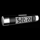 Автомобильные цифровые часы, ЖК-термометр, вентиляционное отверстие для Лада Гранта, Веста, калина, Приора, нива, xray, ЛАРГУС, Опель Астра, H, G, J, Зафира