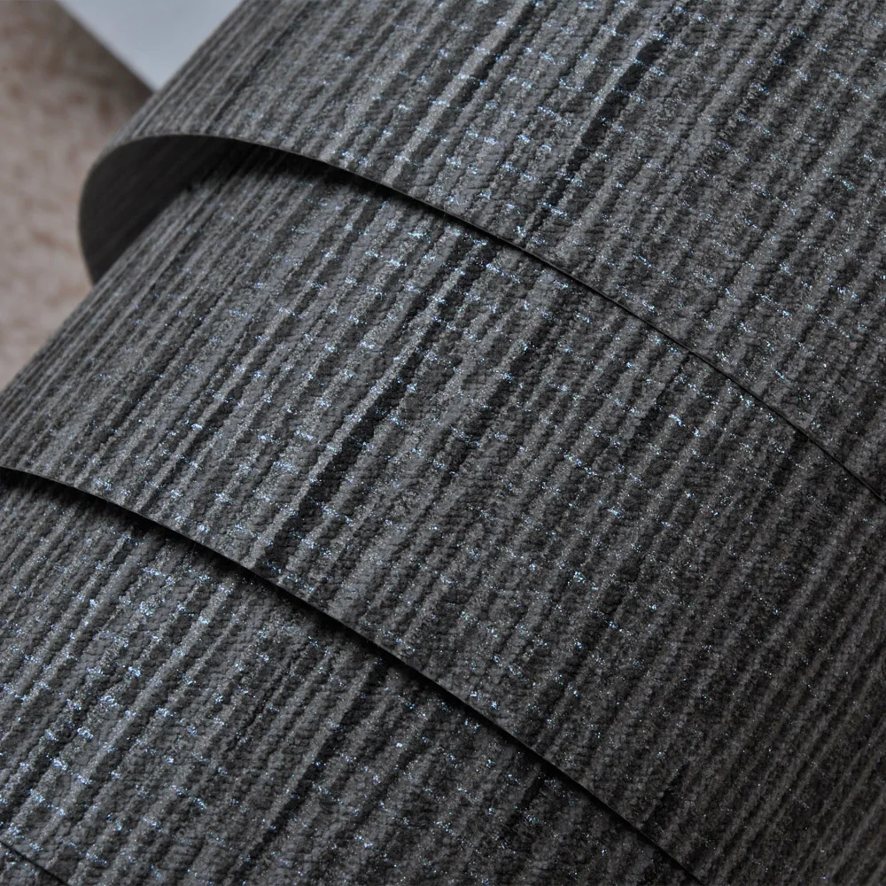 Простая текстурированная рулонная настенная бумага Grasscloth современная простая