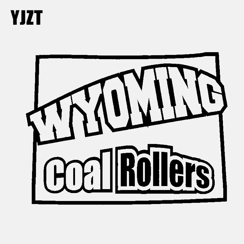 YJZT 14 8 см * 11 2 Вайоминг Coal Rollers виниловые наклейки в виде Фотообоев c переводными