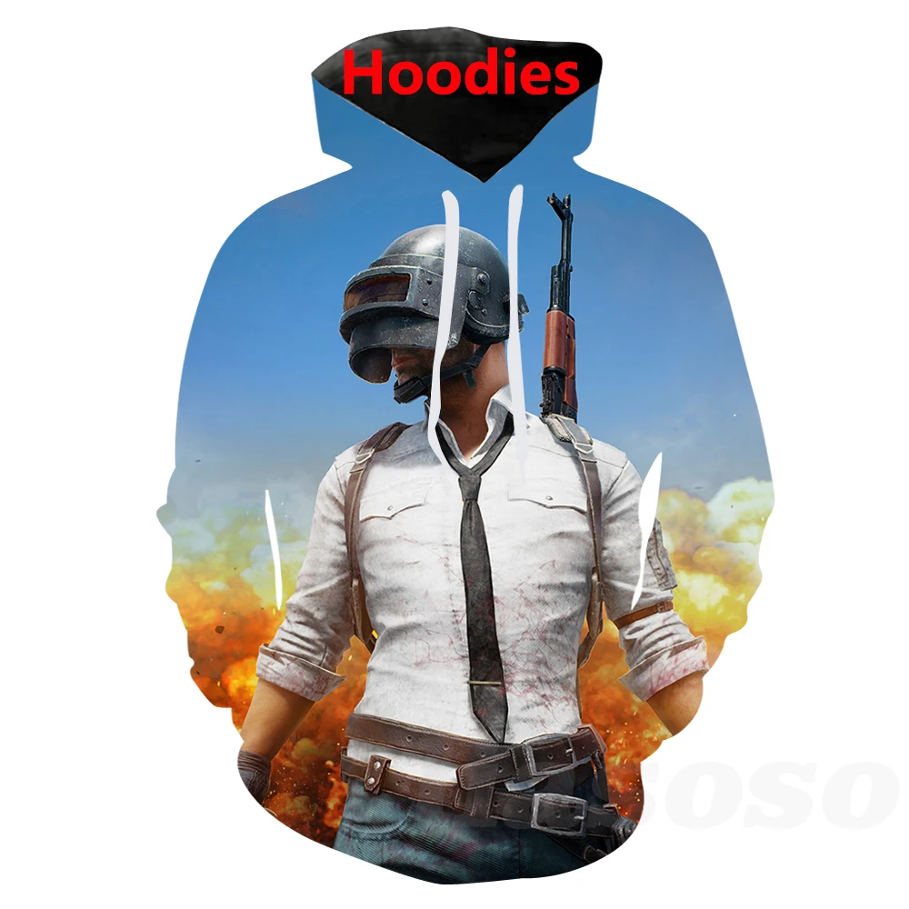 Pubg mobile 3d Принт футболки/кофты/толстовки/брюки для девочек модные мужчин веселое