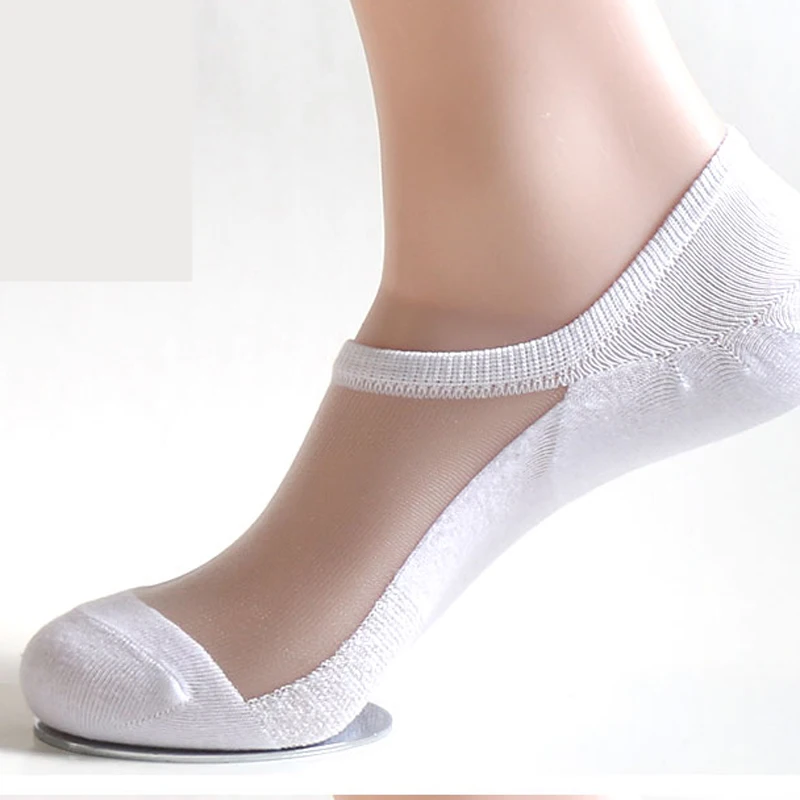 2 пар/лот мужские летние невидимые Нескользящие ультратонкие лодочкой носки с
