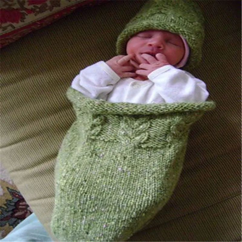 Милый кролик детская коляска Спящая демисезонный плед младенческий вязаный