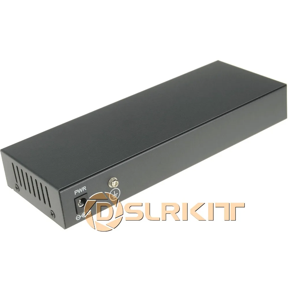 DSLRKIT 12 в 102 Вт 9 портов 8 PoE Инжектор Power Over Ethernet коммутатор 4 5 +/7 8- | Компьютеры и офис