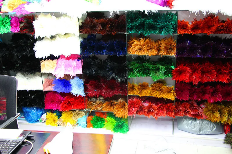 Фабричное отборное высококачественное окрашенное Черное и натуральное куриное