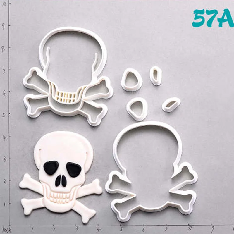 Набор для выпечки печенья Sugar Skull Deadpool изготовленные на заказ 3D формы набор