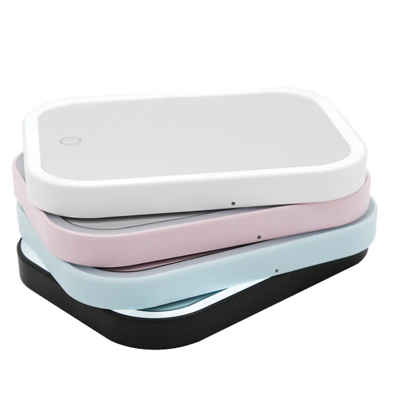 Косметическое зеркало со светодиодами косметическое с сенсорным диммером