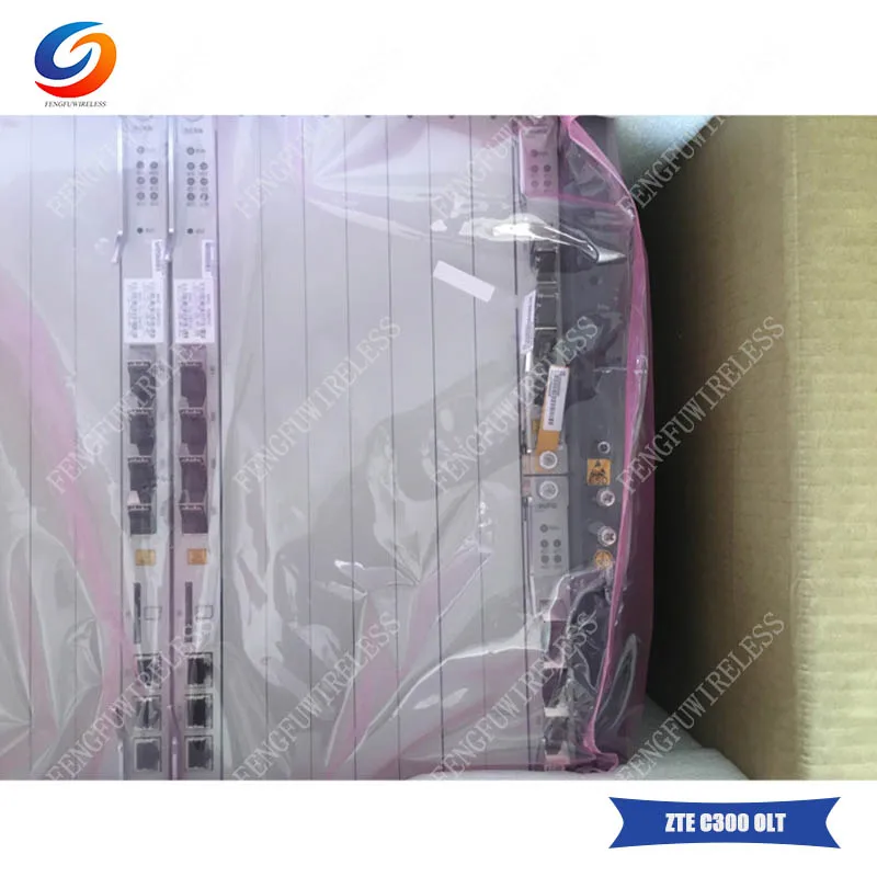 Оригинальный 10G ZTE C300 GPON OLT или EPON оборудование с 2 * HUVQ SCTM PRWH Opitcal линия терминал