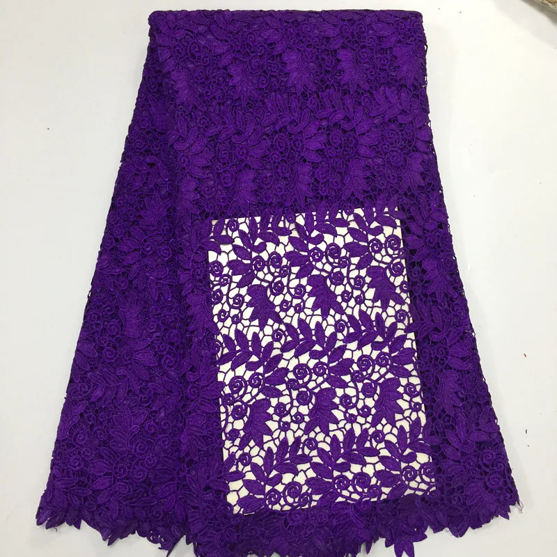5 yards/lot 2018 latest fashion embroidery water soluble lace fabric for wedding dress | Дом и сад