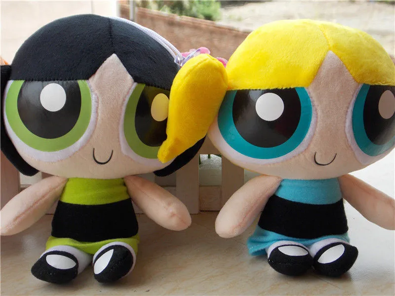 Новая Powerpuff кукла для девочек 1999 мультяшная сеть " плюшевая кукла, набор игрушек из 3