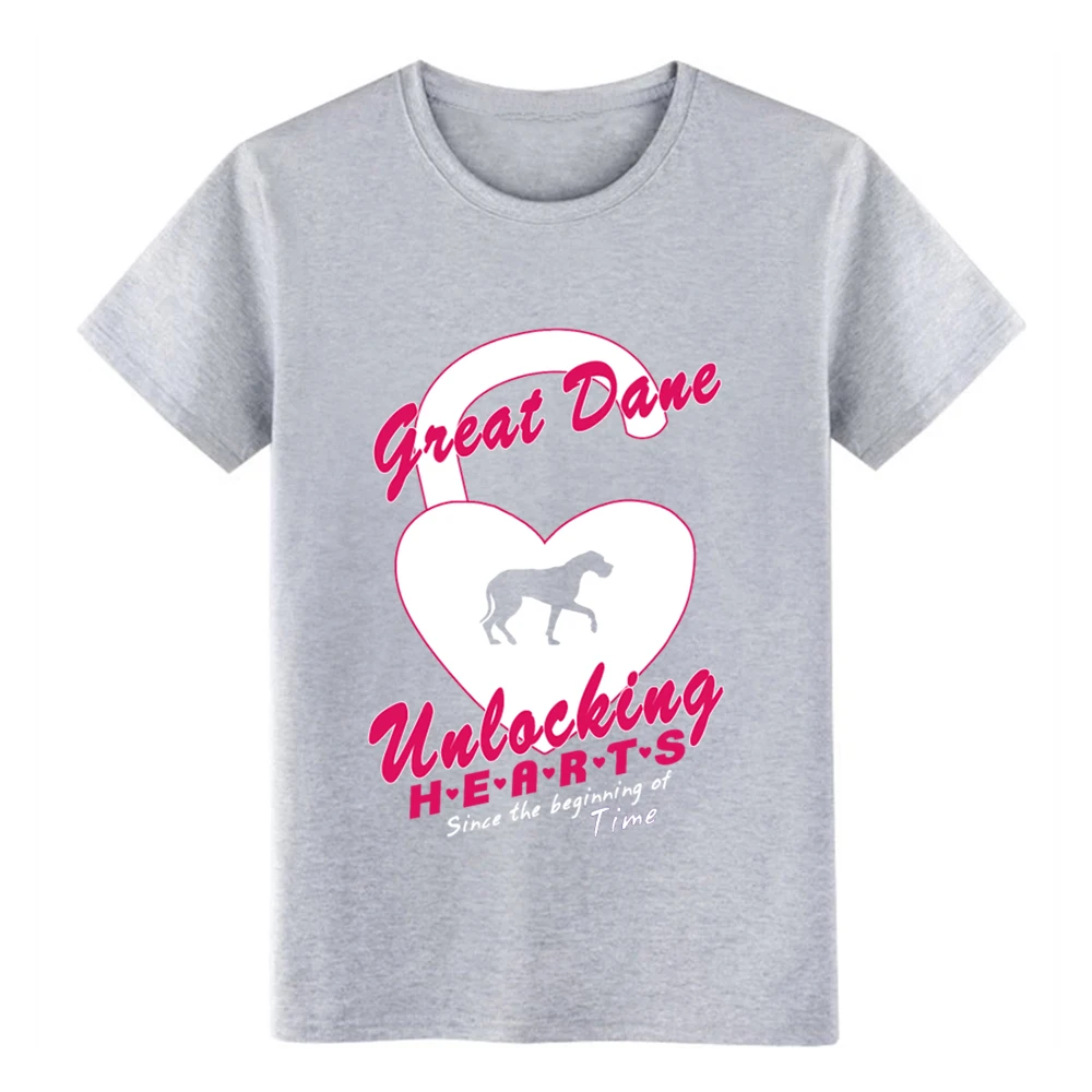 Men's Great Dane t shirt Printing cotton size S-3xl male Loose Casual Spring Novelty | Мужская одежда