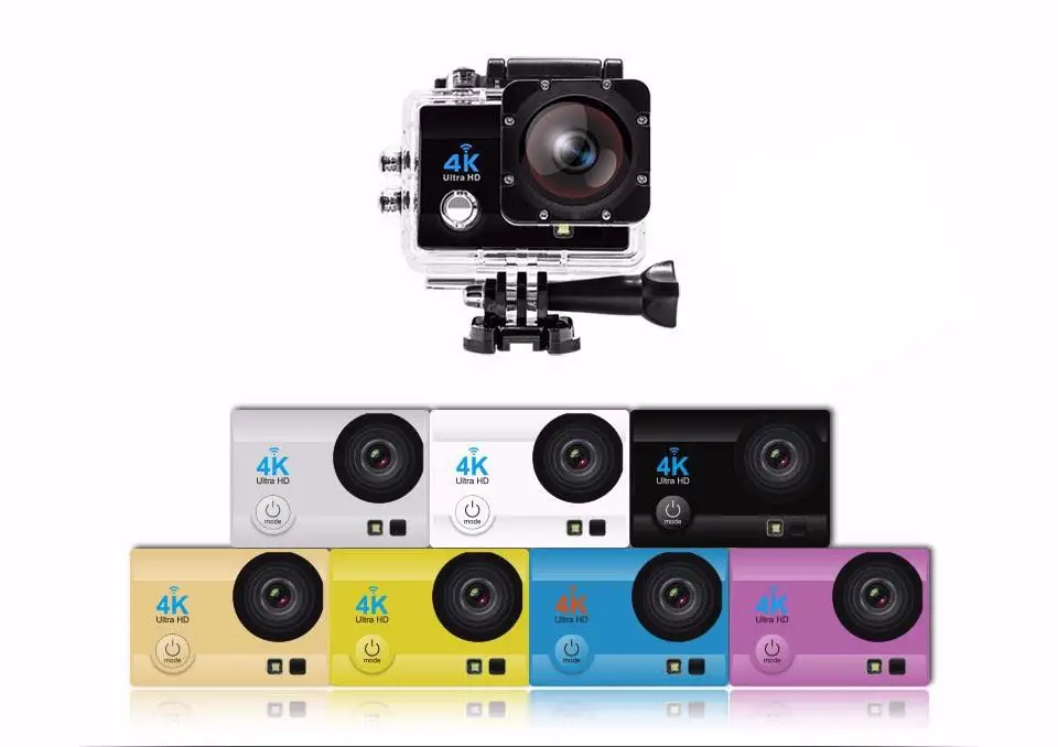 100% оригинальная Спортивная Экшн-камера Goodpa go style pro 4 Ultra HD 4K wifi 60FPS DVR 16MP 2 0 &quotLCD