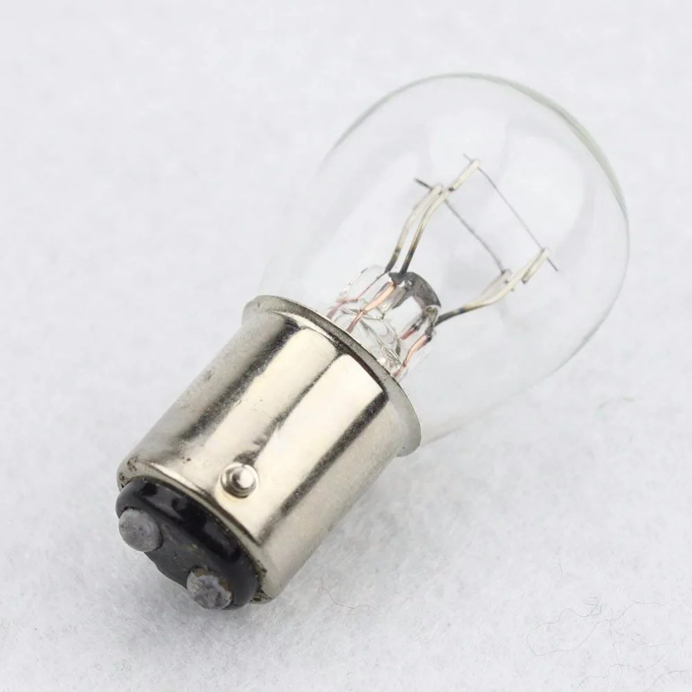 GOOFIT 12v 21w/5w Tail Brake Light Bulb for Moped Scooter Atv Quad Go-kart Dirt-bike J067-001 |