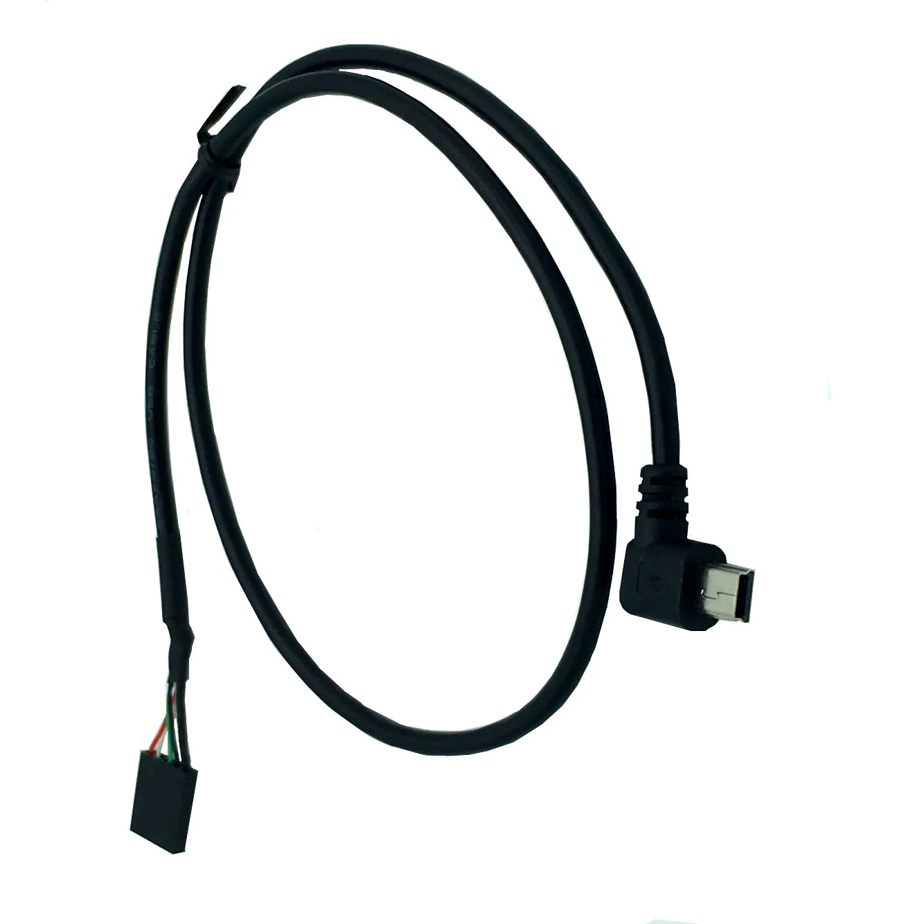 50 см usb mini 5P штекер 90 под прямым углом до 1x 5Pin разъем USB 2 54 кабель материнской