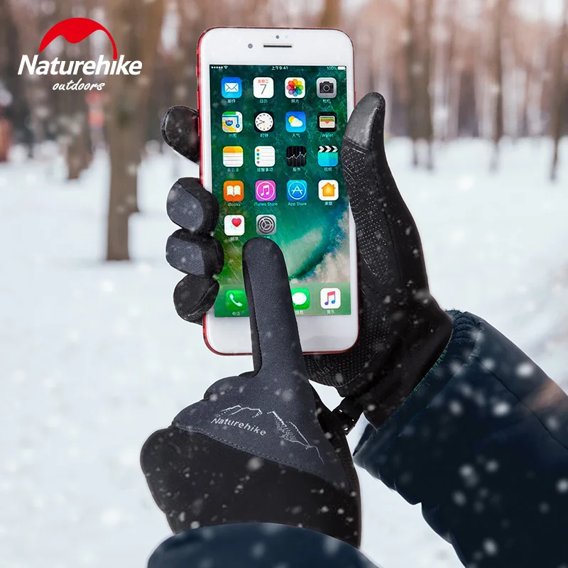 Спортивные односторонние флисовые перчатки для холодной и теплой носки бега с