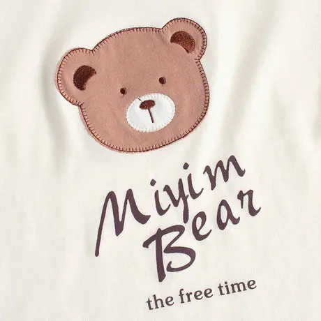 Бесплатная доставка летняя и осенняя одежда для сна из 100% хлопка с коротким