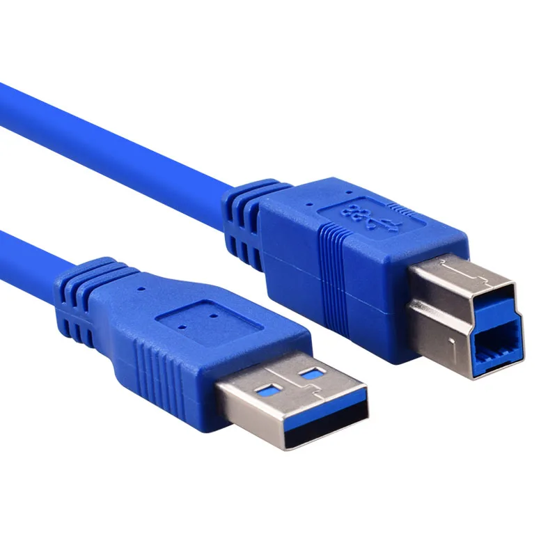 USB 3 0 A папа AM на B Тип BM USB3.0 кабель для принтера сканера HDD м 5 1 8 | Компьютеры и офис
