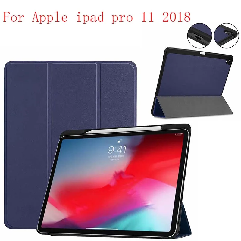 Чехол-подставка из искусственной кожи для Apple ipad pro 11 2018 20 шт./лот | Компьютеры и