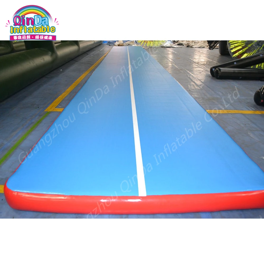 Продажа Фитнес Бодибилдинг надувные гимнастические коврики оборудование для спортзала коврики для йоги надувные посадочные коврики трек для прод...