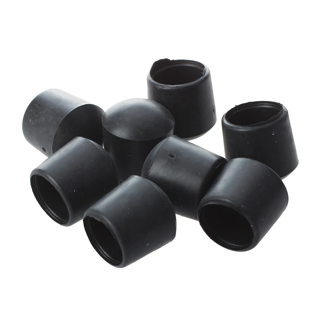 

8Pcs 5/8 Inch Foosball Soccer Football Table Rod Lid End Cap Fussball Black