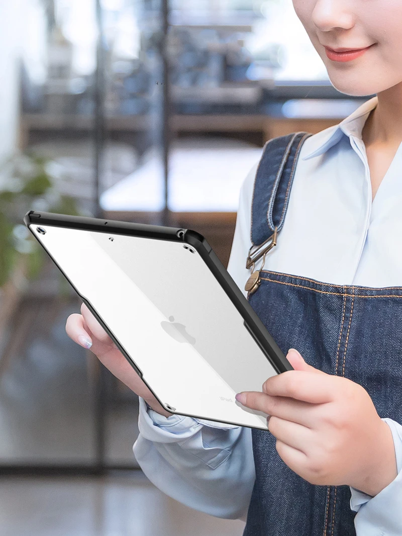 Xundd прозрачная на планшет чехол для iPad Pro 1" 9,7" / подушки безопасности анти-осень противоударный чехол для iPad Pro 12,"