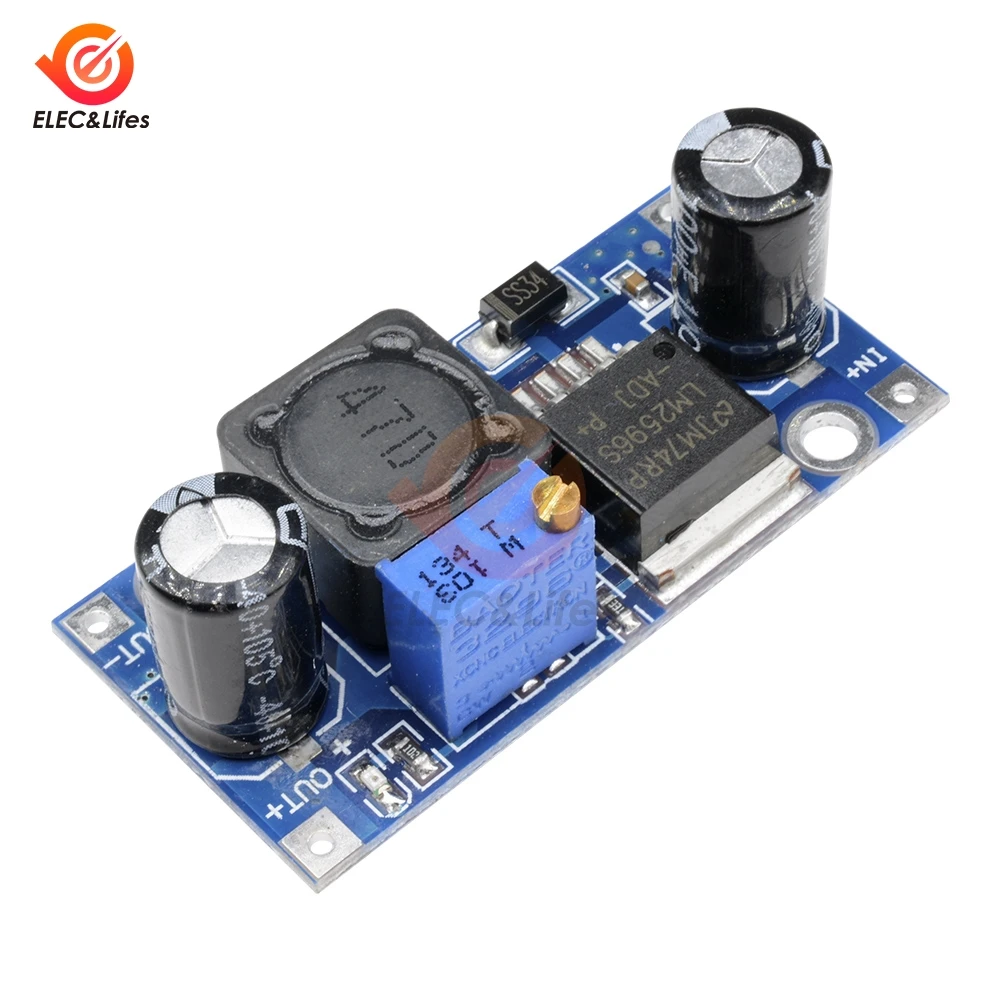 LM2596S LM2596 3A DC понижающий Питание модуль 4V 35V до 1 23 V 30V Регулируемый Напряжение