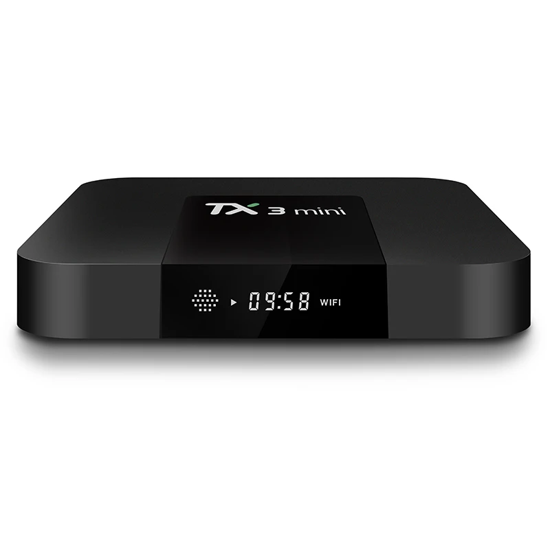 ТВ-приставка TX3 mini Android 7 1 1G/16G 2G/16G Amlogic S905W четырехъядерный H.265 медиаплеер KD Smart TV BOX |