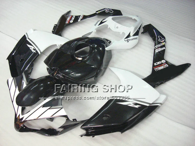 Желтые Обтекатели для мотоциклов V4CS YAMAHA YZFR1 2007 2008 кузов впрыска YZF R1 YZF1000 1000 07 08