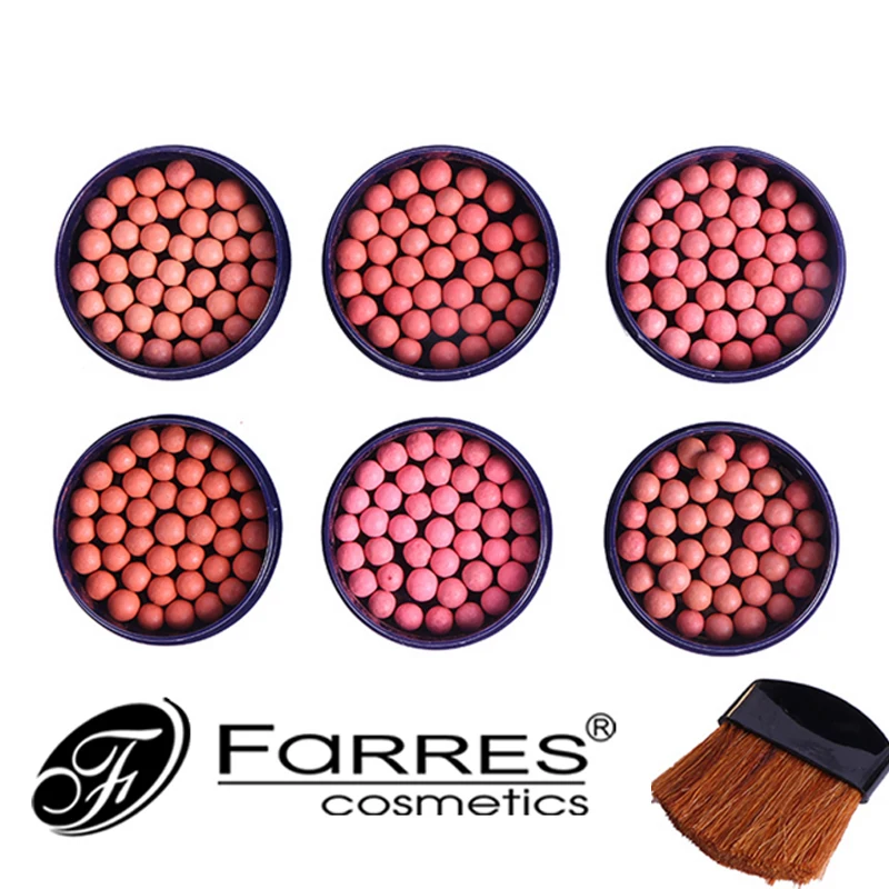 FaRRES румяна макияж щеки Blush мяч длительный пигменты матовая Природный лицо