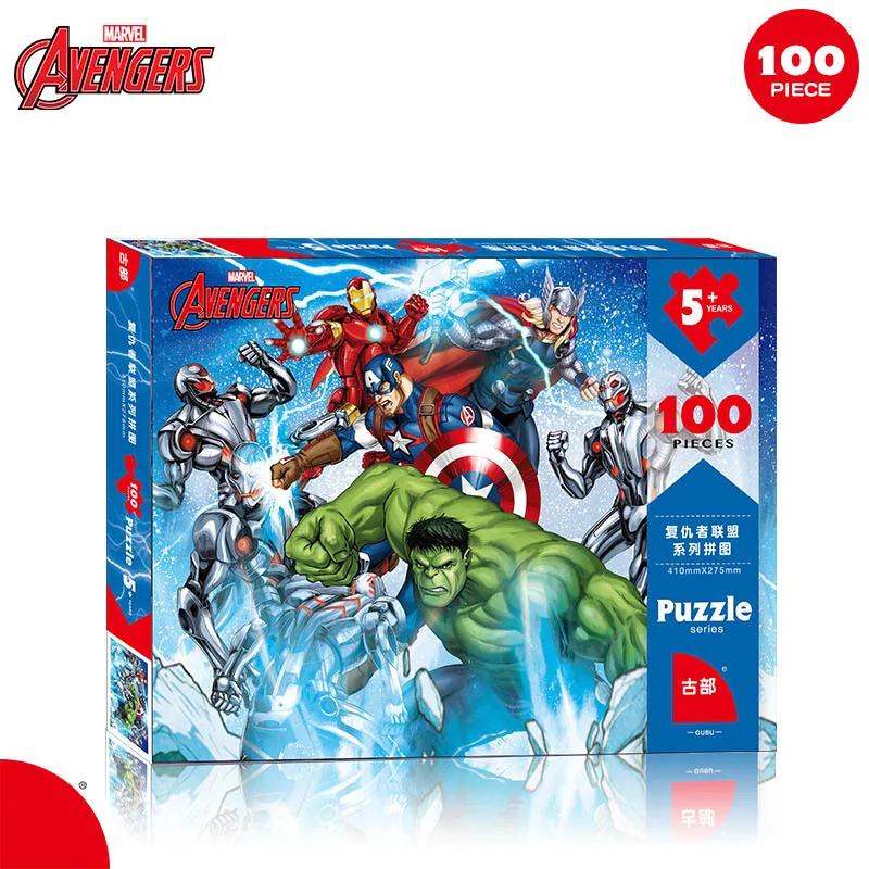 Пазл Disney из 100 штук пазл в коробке для детей 6 7 8 лет обучающие игрушки|Пазлы| |