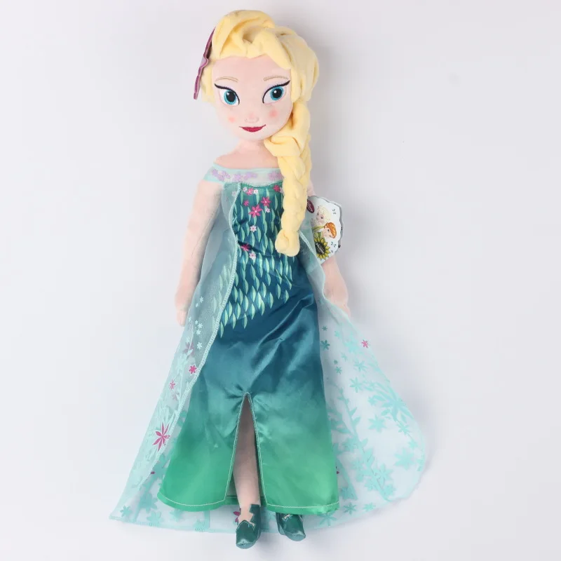 Disney Frozen Fever 40 см 50 Снежная королева принцесса Анна Эльза кукла игрушки мягкие