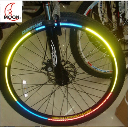 Наклейки на колеса для горного велосипеда MOON|mountain bike stickers|mountain wheel stickersbike stickers |
