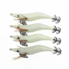 4 шт., жесткие пластиковые приманки в виде осьминога