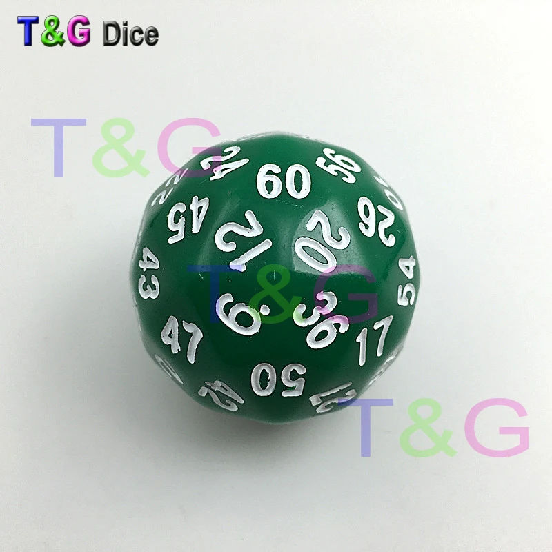1 шт. T &amp G Высокое качество 60 сторонняя настольная игра в кости D60 подземелье и