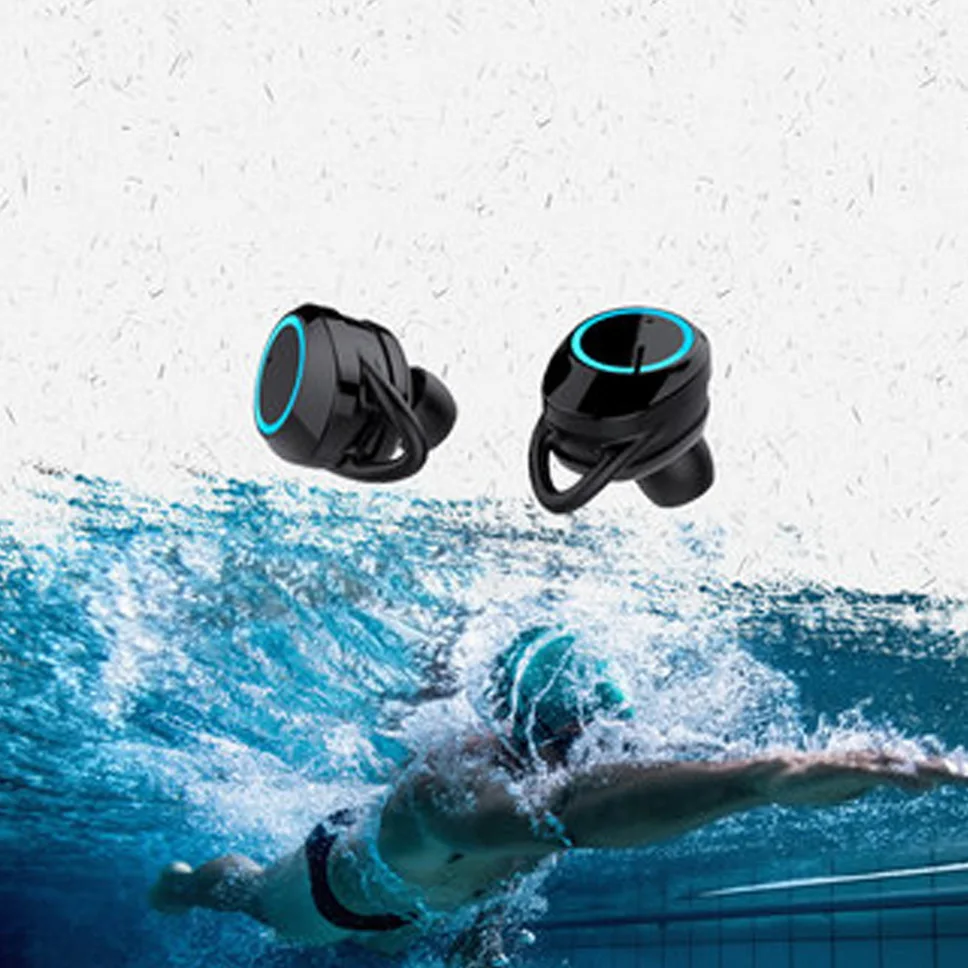 X8 Mini TWS беспроводной Bluetooth 5,0 наушники с сенсорным управлением глубокий бас Спортивная гарнитура с микрофоном IPX7 водонепроницаемые наушники