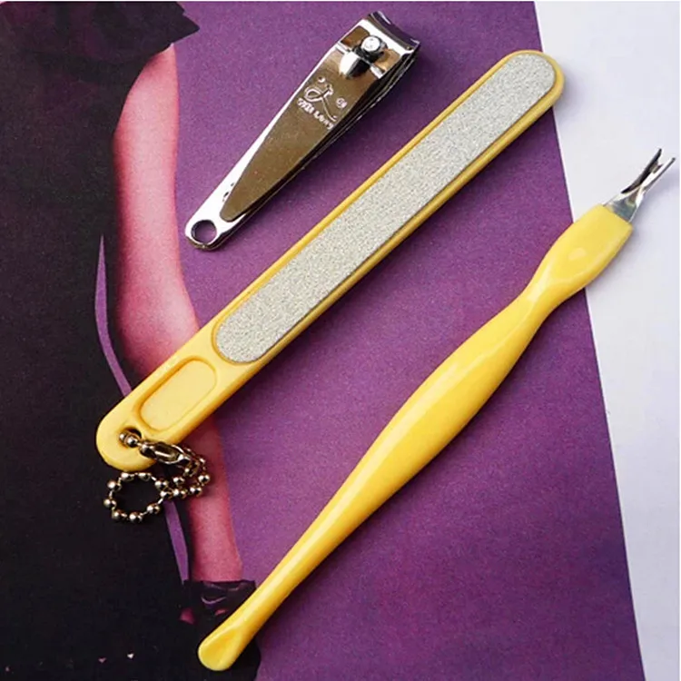 Маникюр инструмент три в одном маникюрные ножницы для ногтей вниз костюм