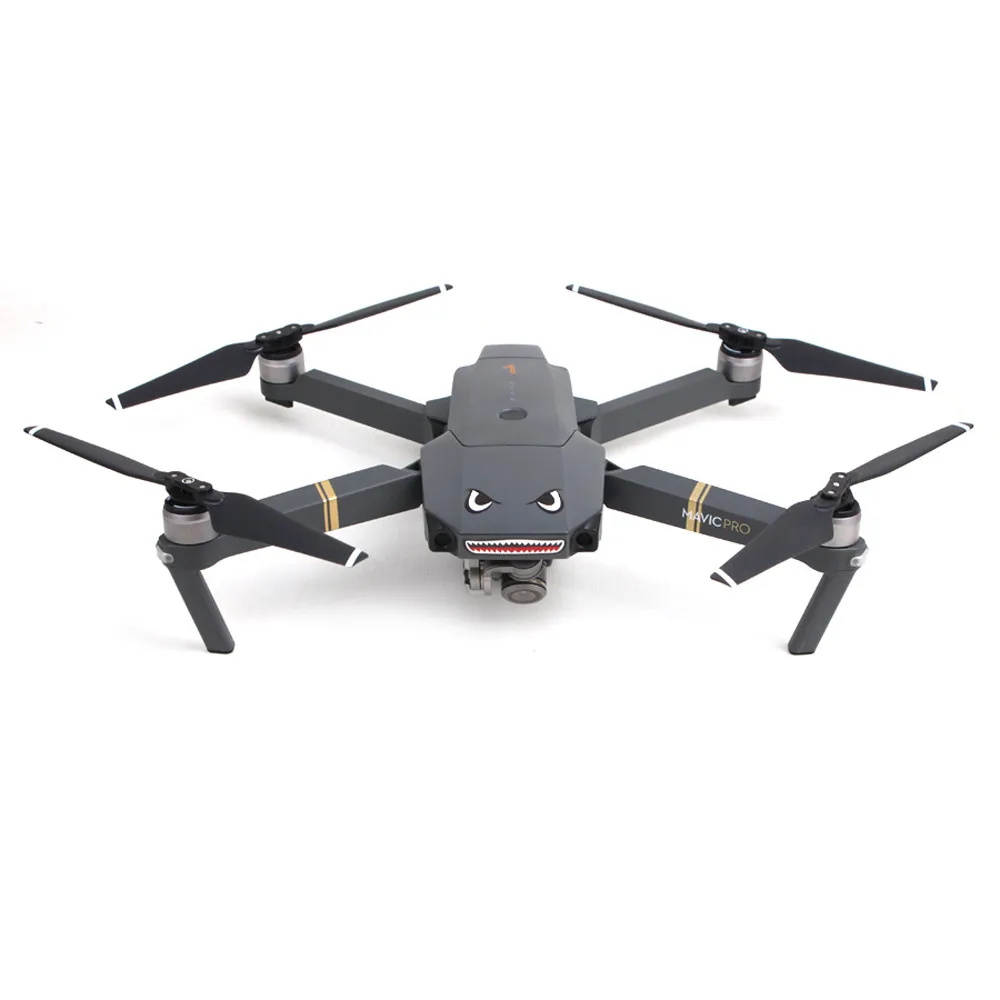 HIPERDEAL 1PCC Акула украшение Водонепроницаемая Наклейка Стикер кожи для DJI Mavic Pro RC Drone