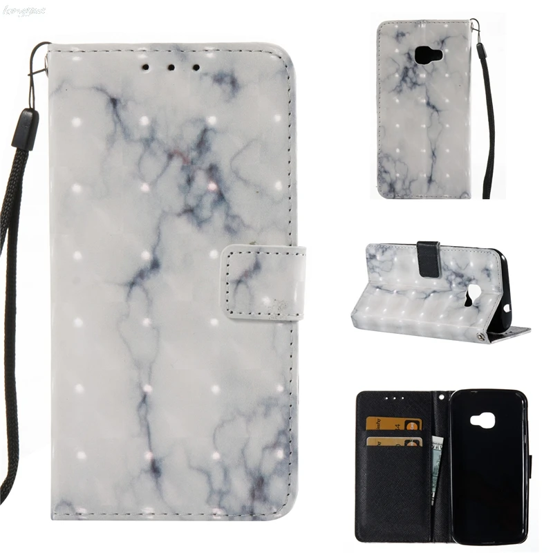 Флип Чехол Для samsung Galaxy Xcover 4 Xcover4 SM G390F слот для карт памяти телефона кожаный чехол