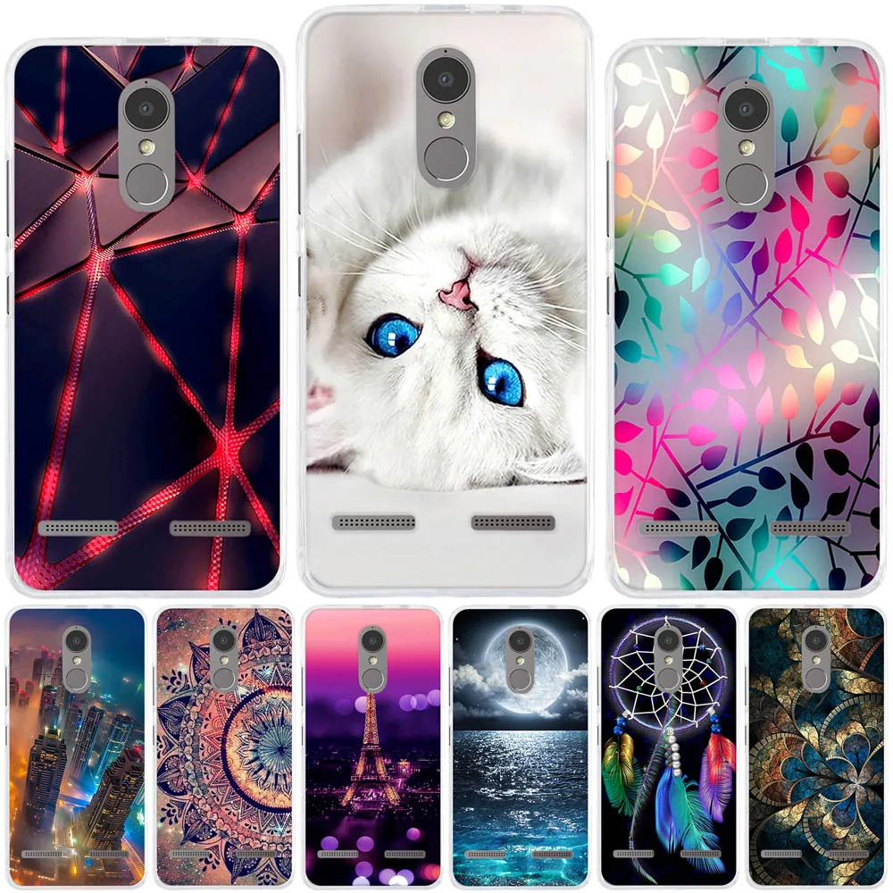 Чехол для Lenovo K6 Power Мягкий защитный чехол из ТПУ с 3d рисунком мультфильма vibe k6